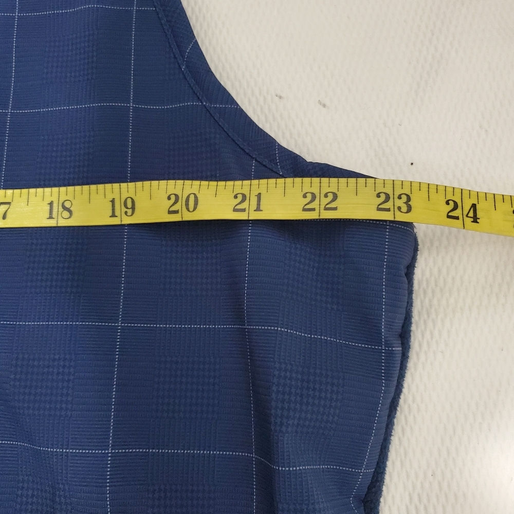 Ahead PGA Carolinas Front Zip Golf Vest Blue Medium - Picture 10 of 11